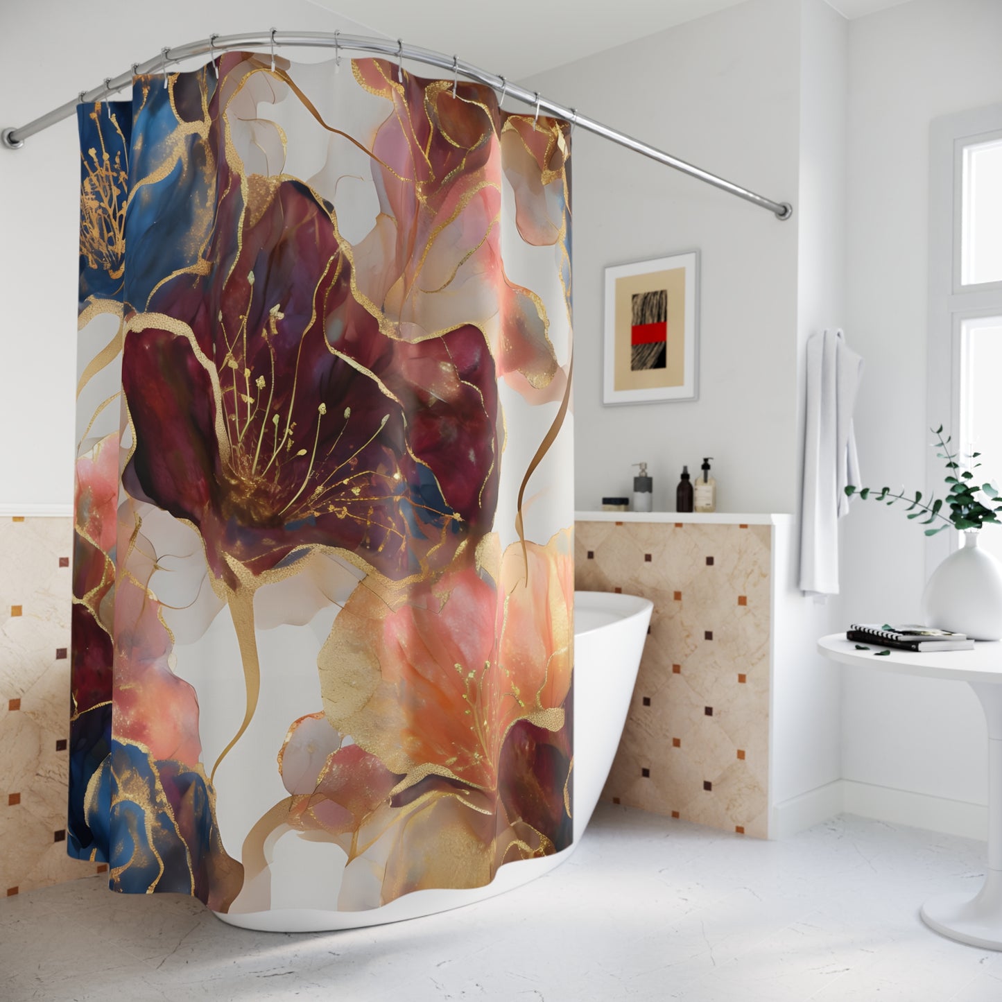 Floral Shower Curtain